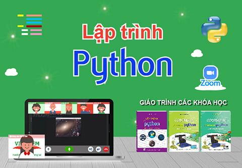 Lập trình Python trực tuyến với giảng viên