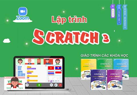 Lập trình Scratch trực tuyến với giảng viên