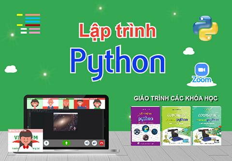 Lập trình Python trực tuyến với giảng viên